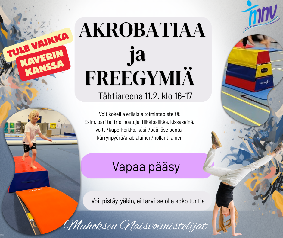 Akrobatia ja Freegym